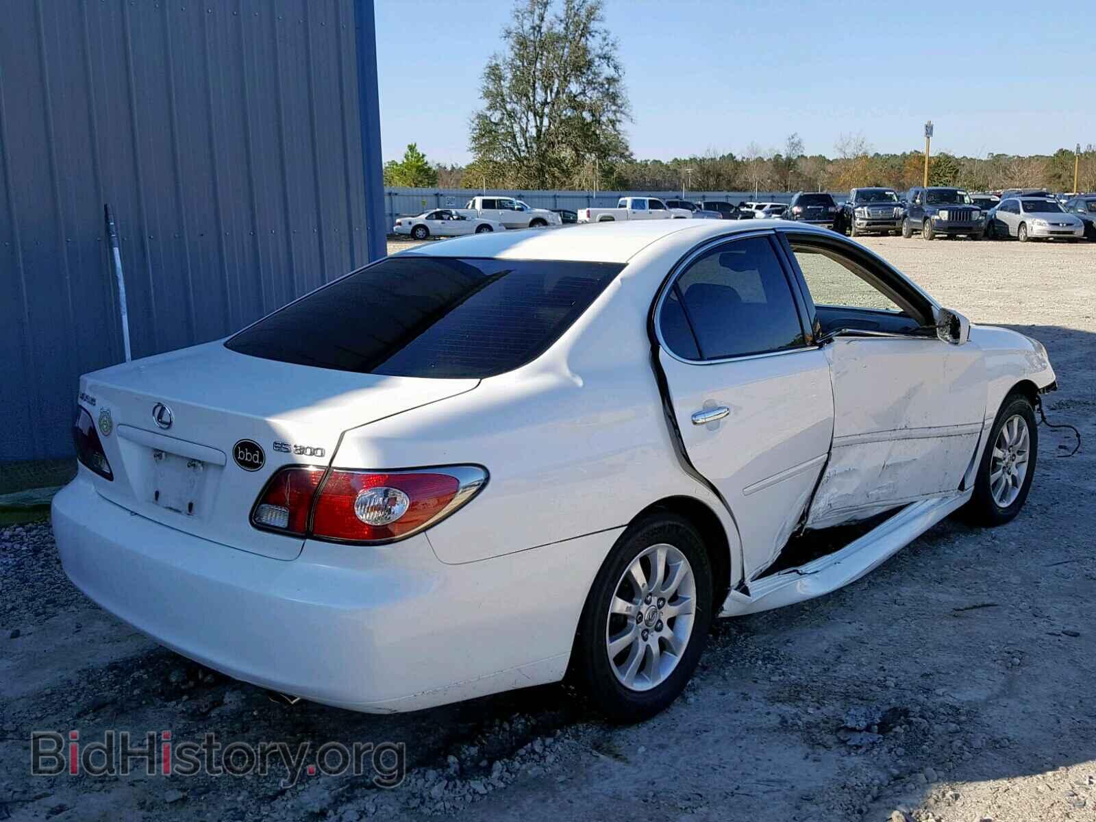 2003 LEXUS ES300 - VIN: JTHBF30G236010339 - Фото 4