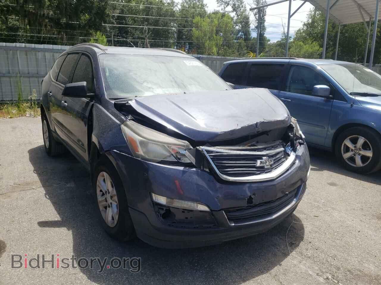 Фотография 1GNKRFED1EJ123781 - CHEVROLET TRAVERSE 2014