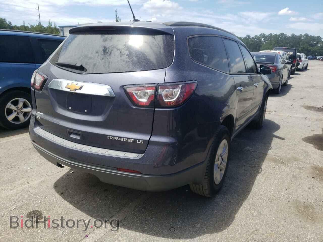 2014 CHEVROLET TRAVERSE - VIN: 1GNKRFED1EJ123781 - Фото 4