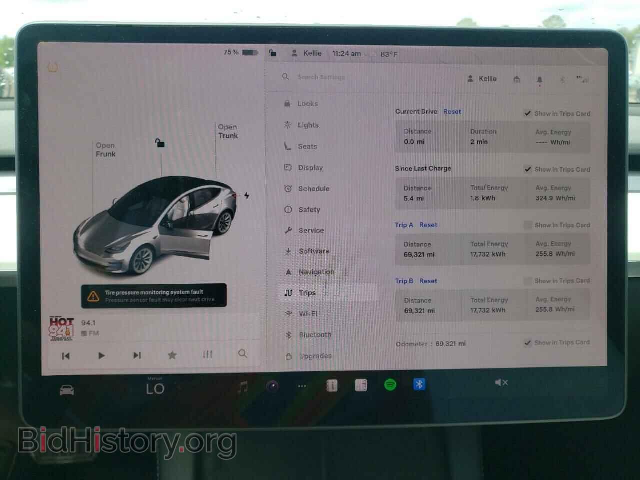 2021 TESLA MODEL 3 - VIN: 5YJ3E1EB7MF055714 - Photo 9