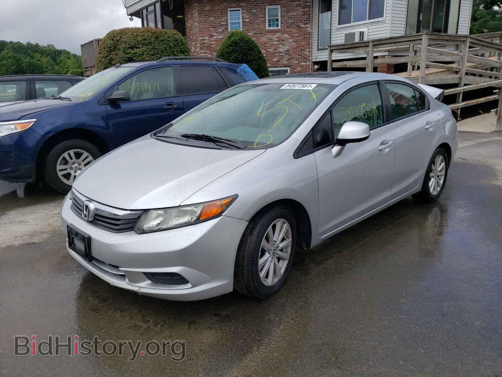2012 HONDA CIVIC - VIN: 2HGFB2F81CH318501 - Фото 2