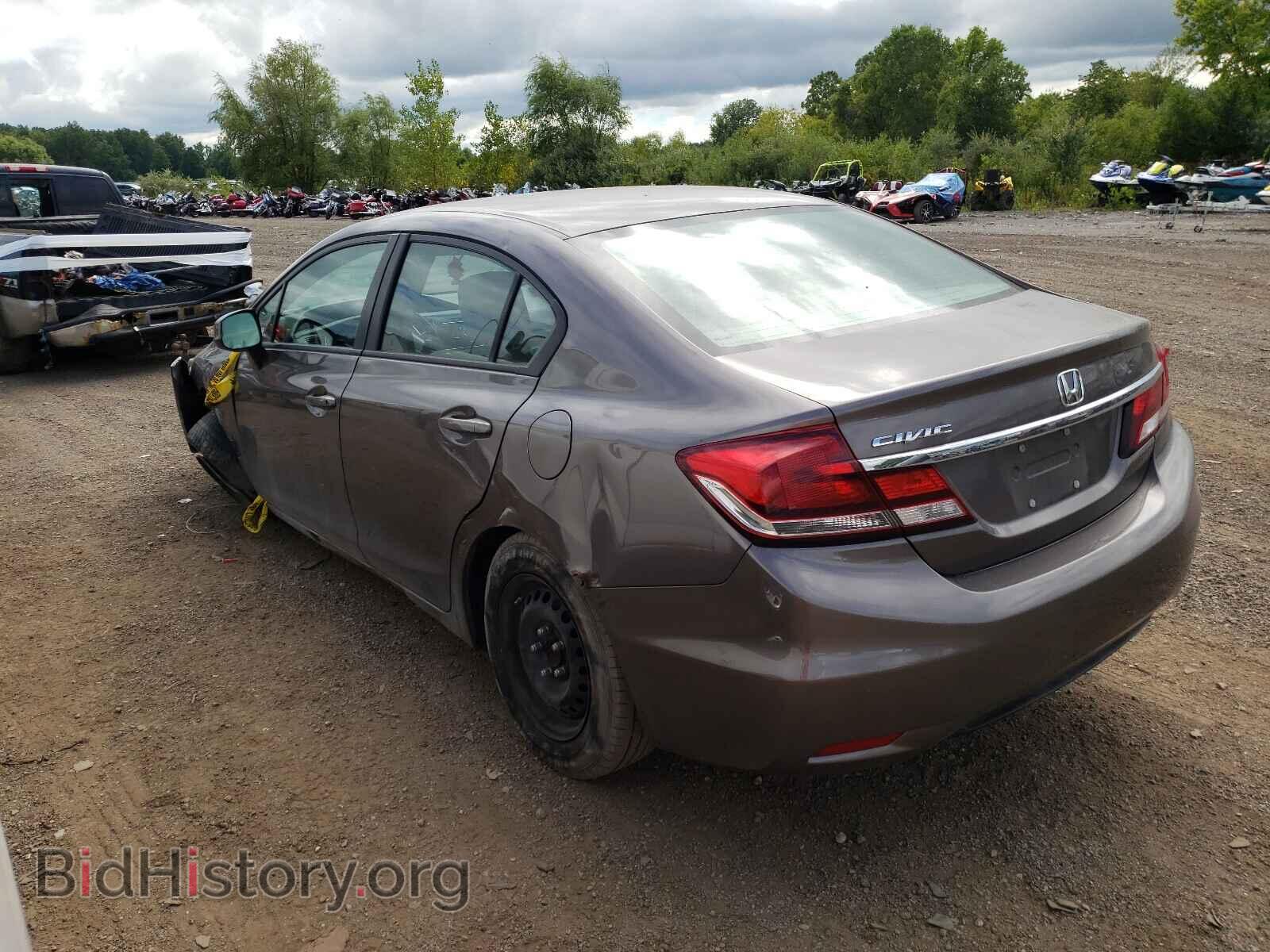 2013 HONDA CIVIC - VIN: 19XFB2F54DE092536 - Фото 3