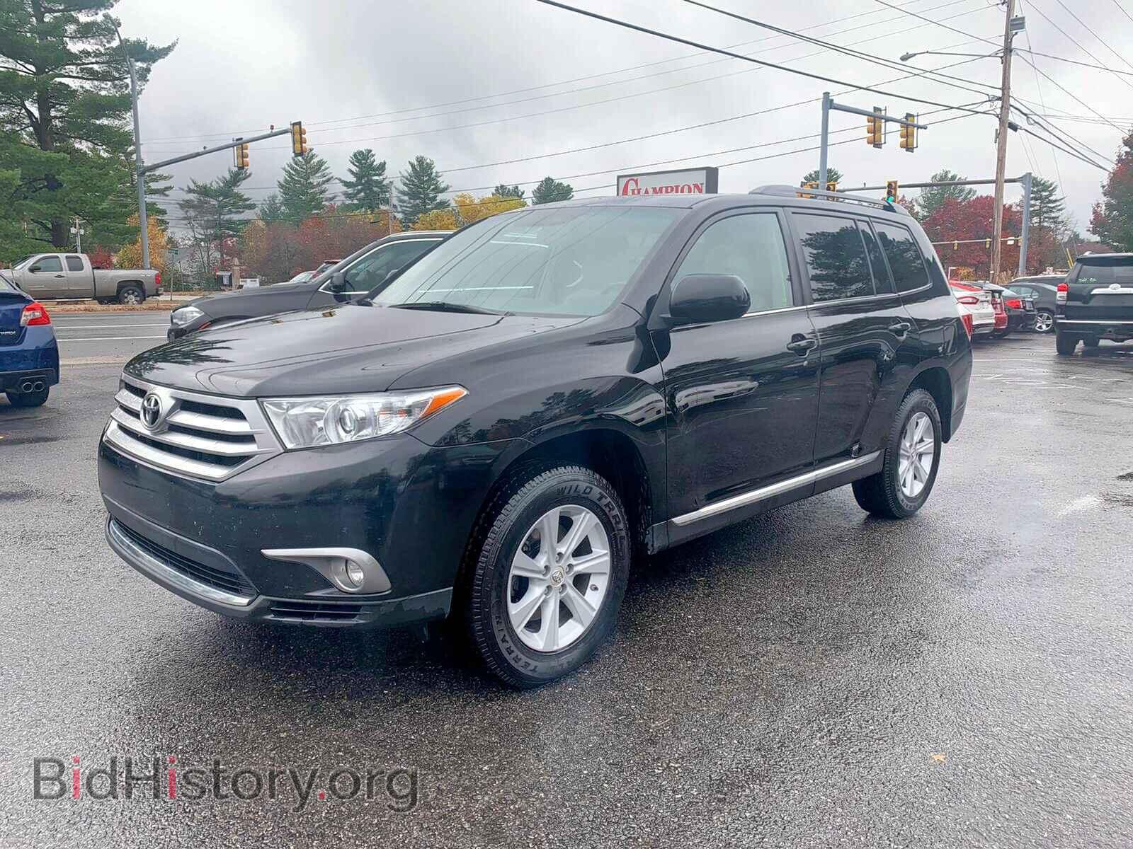 Photo 5TDBK3EH7CS129664 - TOYOTA HIGHLANDER 2012