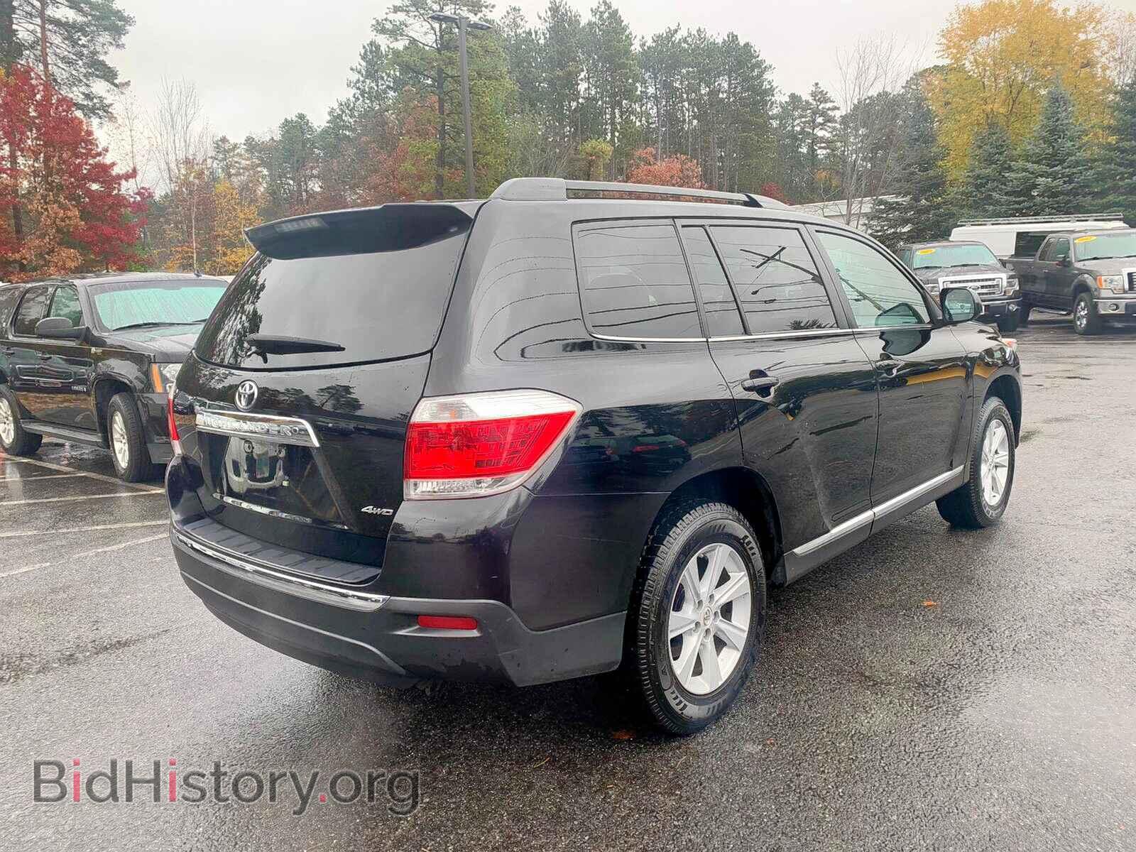 2012 TOYOTA HIGHLANDER - VIN: 5TDBK3EH7CS129664 - Фото 3
