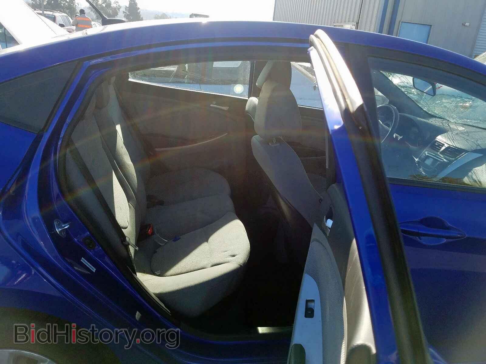 2013 HYUNDAI ACCENT - VIN: KMHCT4AE7DU544009 - Фото 6