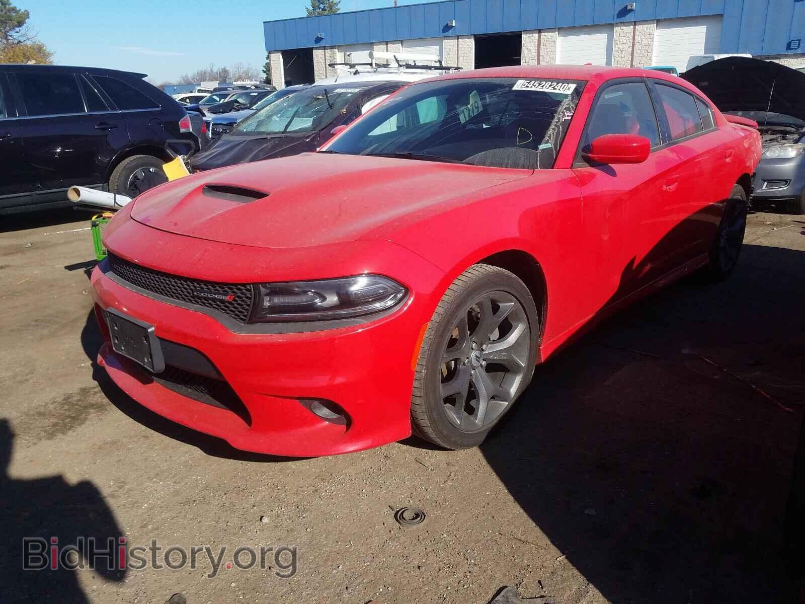 2019 DODGE CHARGER - VIN: 2C3CDXHG9KH608615 - Фото 2