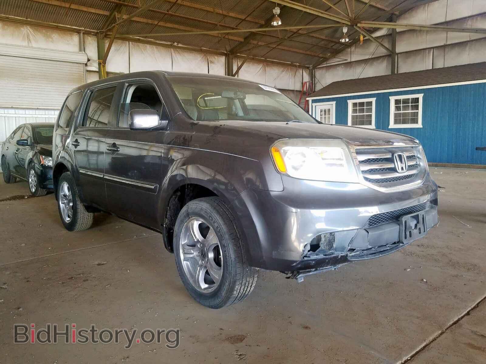 Photo 5FNYF3H69CB004940 - HONDA PILOT EXL 2012