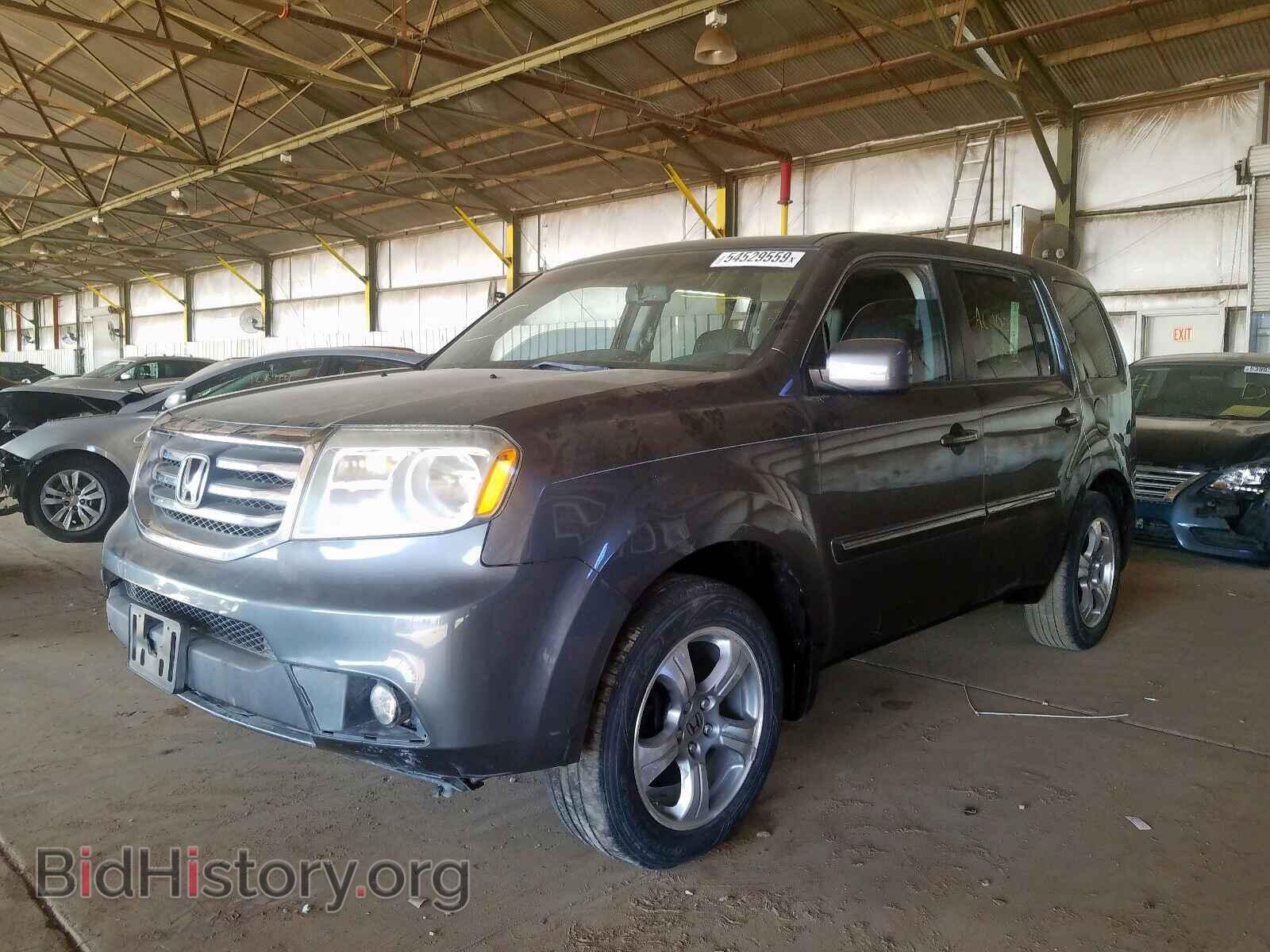 2012 HONDA PILOT EXL - VIN: 5FNYF3H69CB004940 - Фото 2