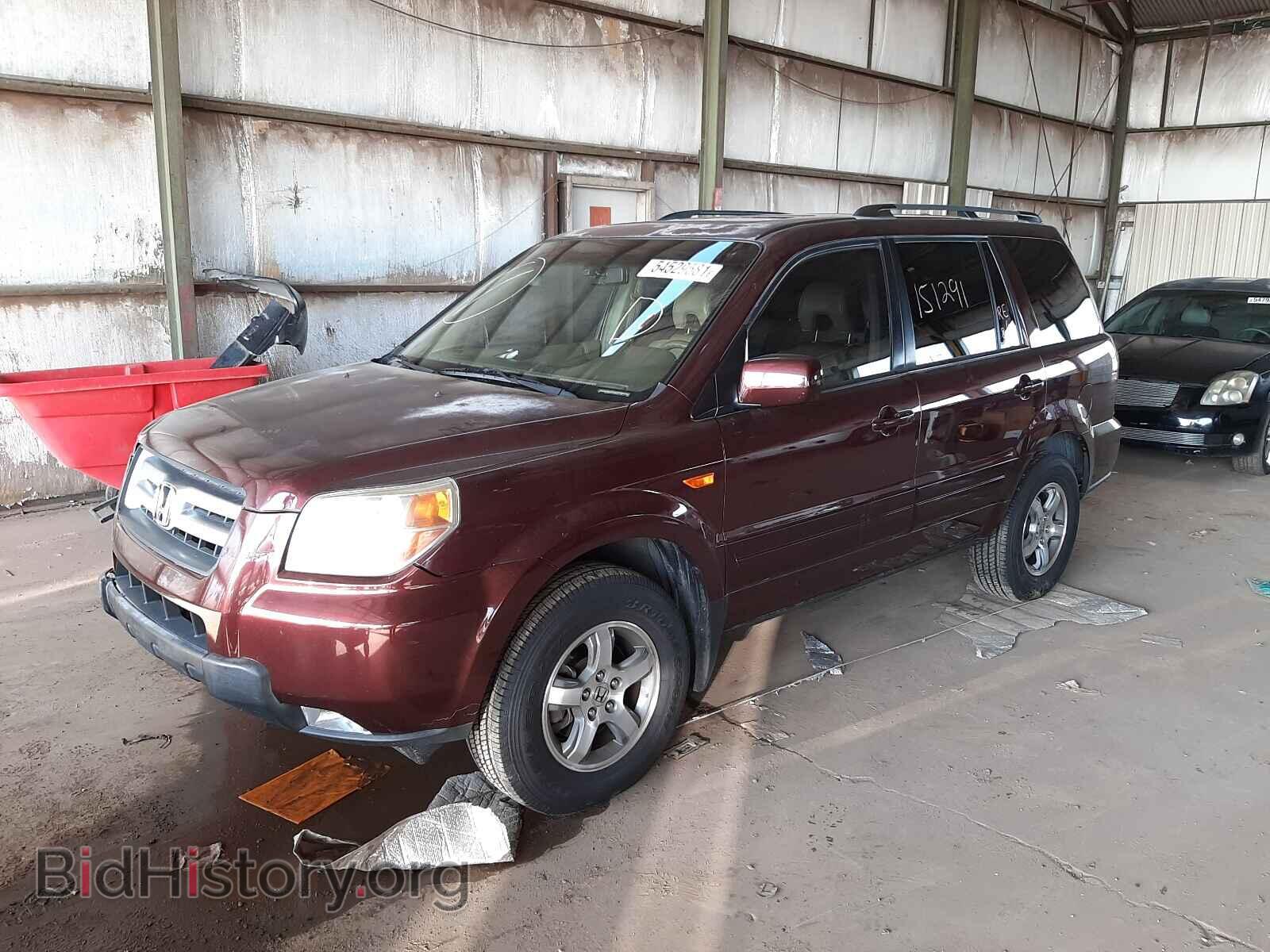 2007 HONDA PILOT - VIN: 5FNYF28507B030107 - Фото 2