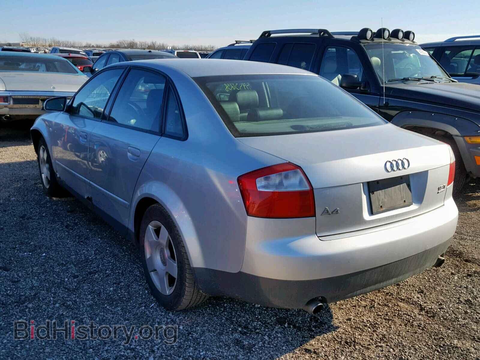 2002 AUDI A4 - VIN: WAULC68EX2A252985 - Фото 3
