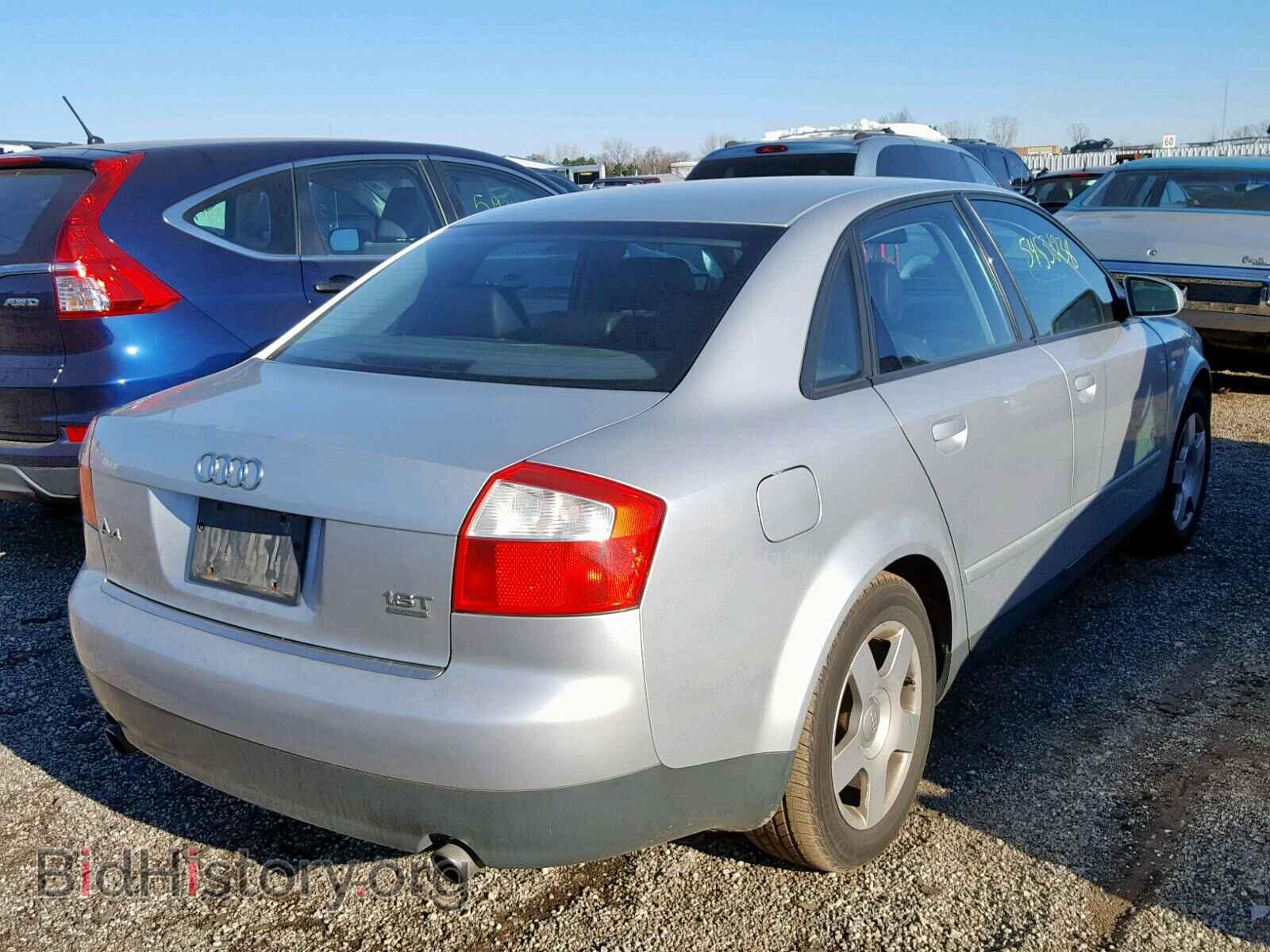 2002 AUDI A4 - VIN: WAULC68EX2A252985 - Фото 4