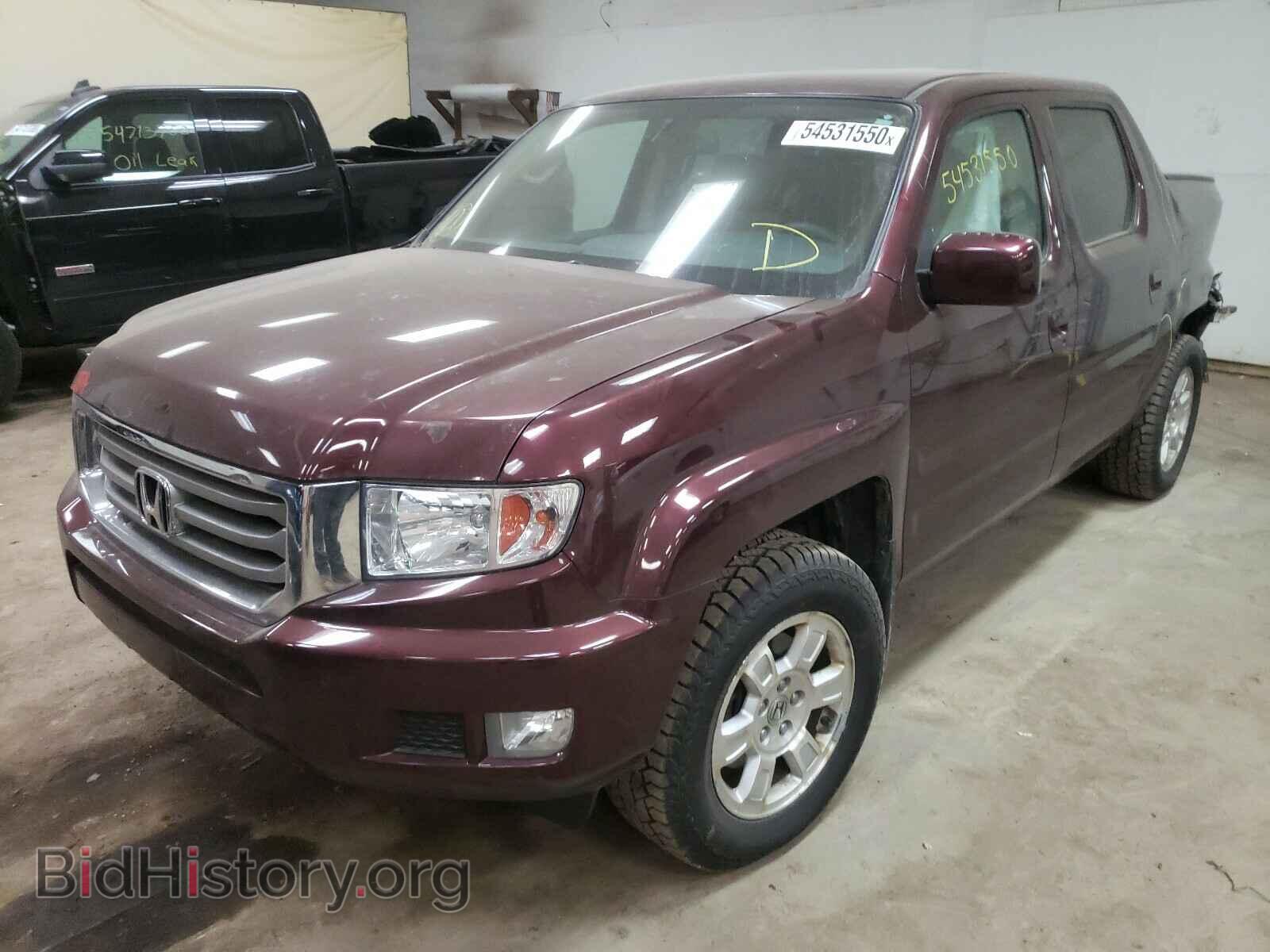 2013 HONDA RIDGELINE - VIN: 5FPYK1F40DB016422 - Фото 2