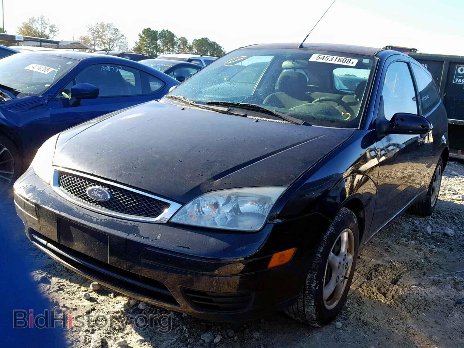 2007 FORD FOCUS - VIN: 1FAFP31N97W191545 - Фото 2