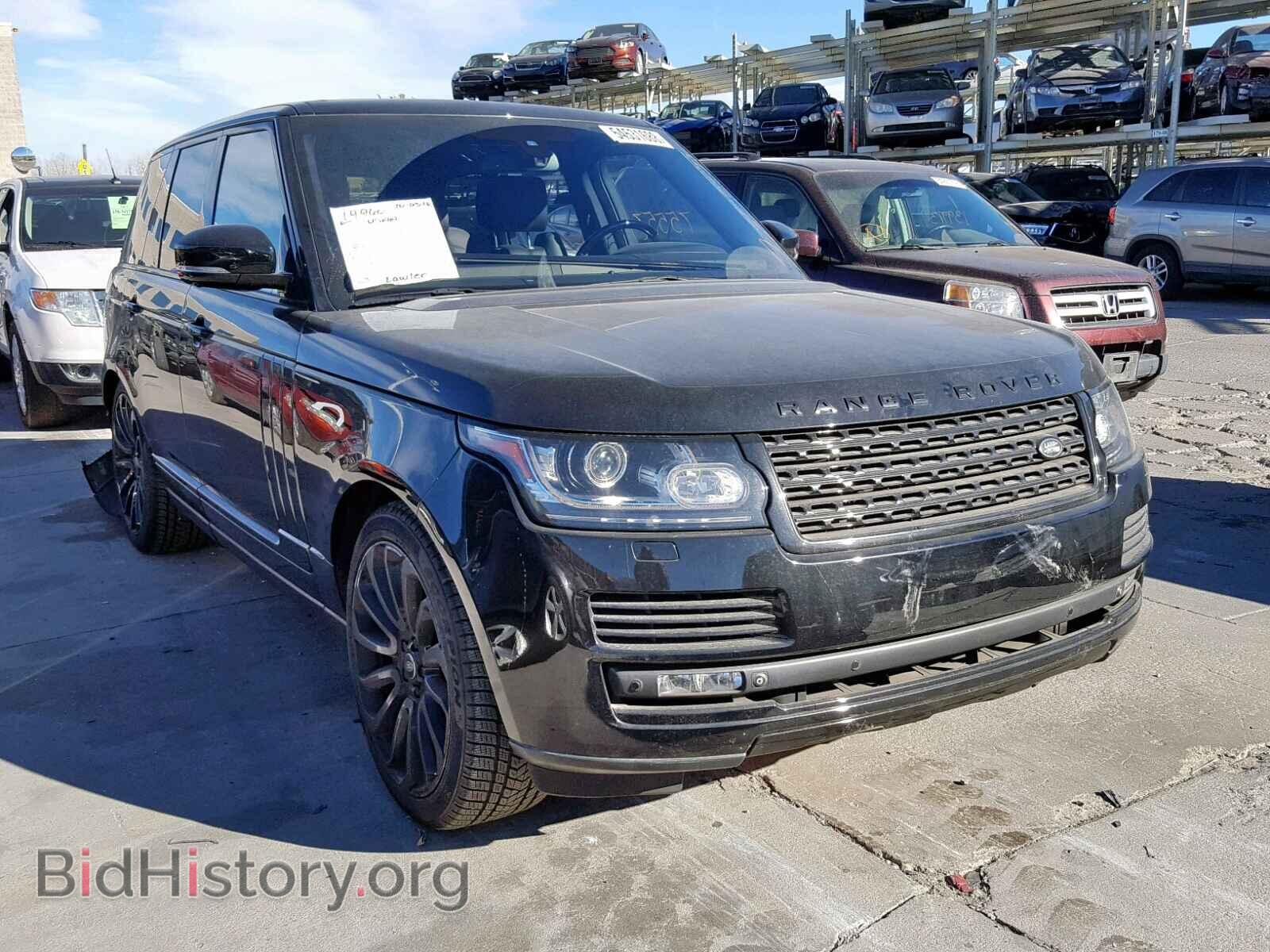 Photo SALGS2TF8FA219109 - LAND ROVER RANGE ROVE 2015