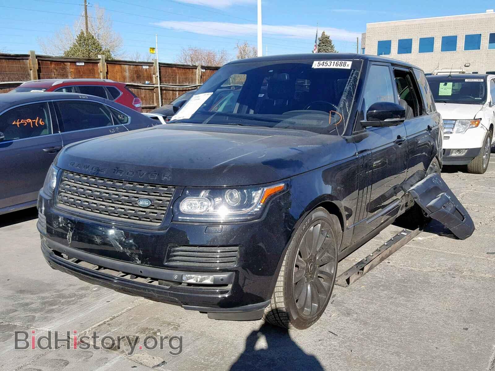 2015 LAND ROVER RANGE ROVE - VIN: SALGS2TF8FA219109 - Фото 2