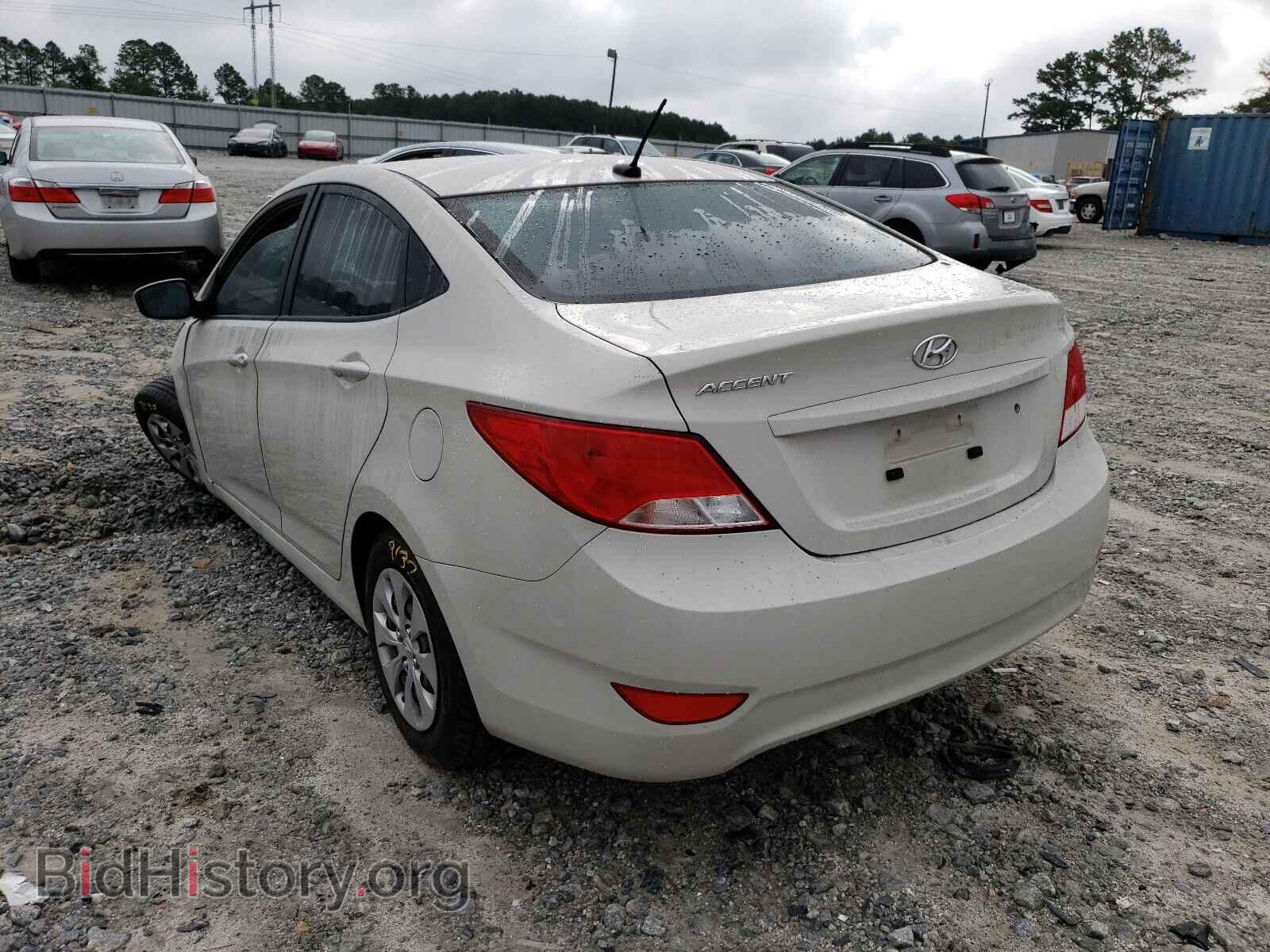 2016 HYUNDAI ACCENT - VIN: KMHCT4AE3GU076641 - Фото 3