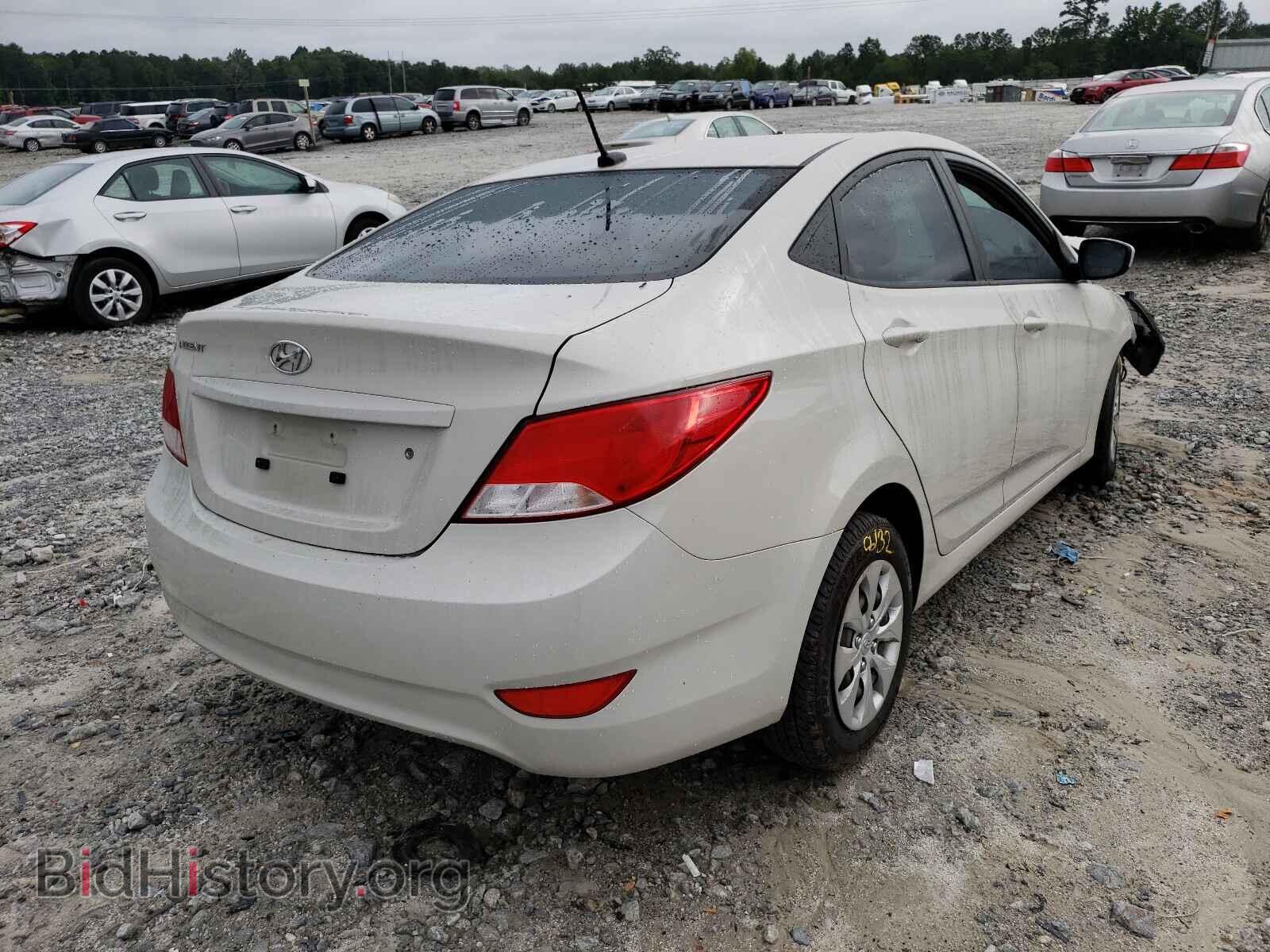 2016 HYUNDAI ACCENT - VIN: KMHCT4AE3GU076641 - Фото 4