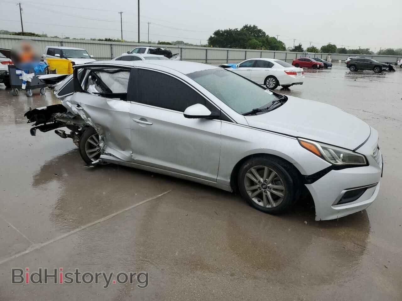 2016 HYUNDAI SONATA - VIN: 5NPE24AF8GH349611 - Фото 4