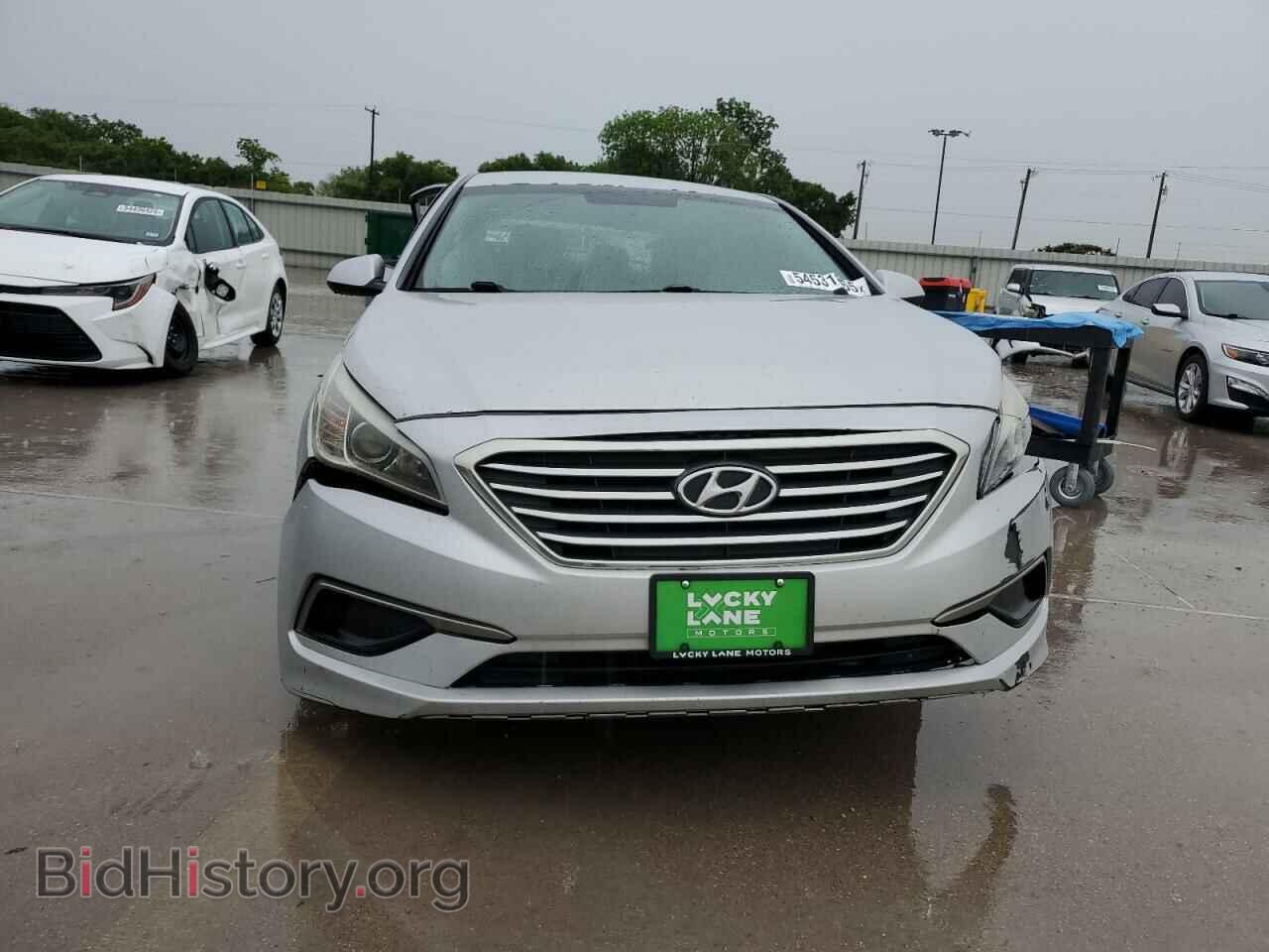 2016 HYUNDAI SONATA - VIN: 5NPE24AF8GH349611 - Фото 5
