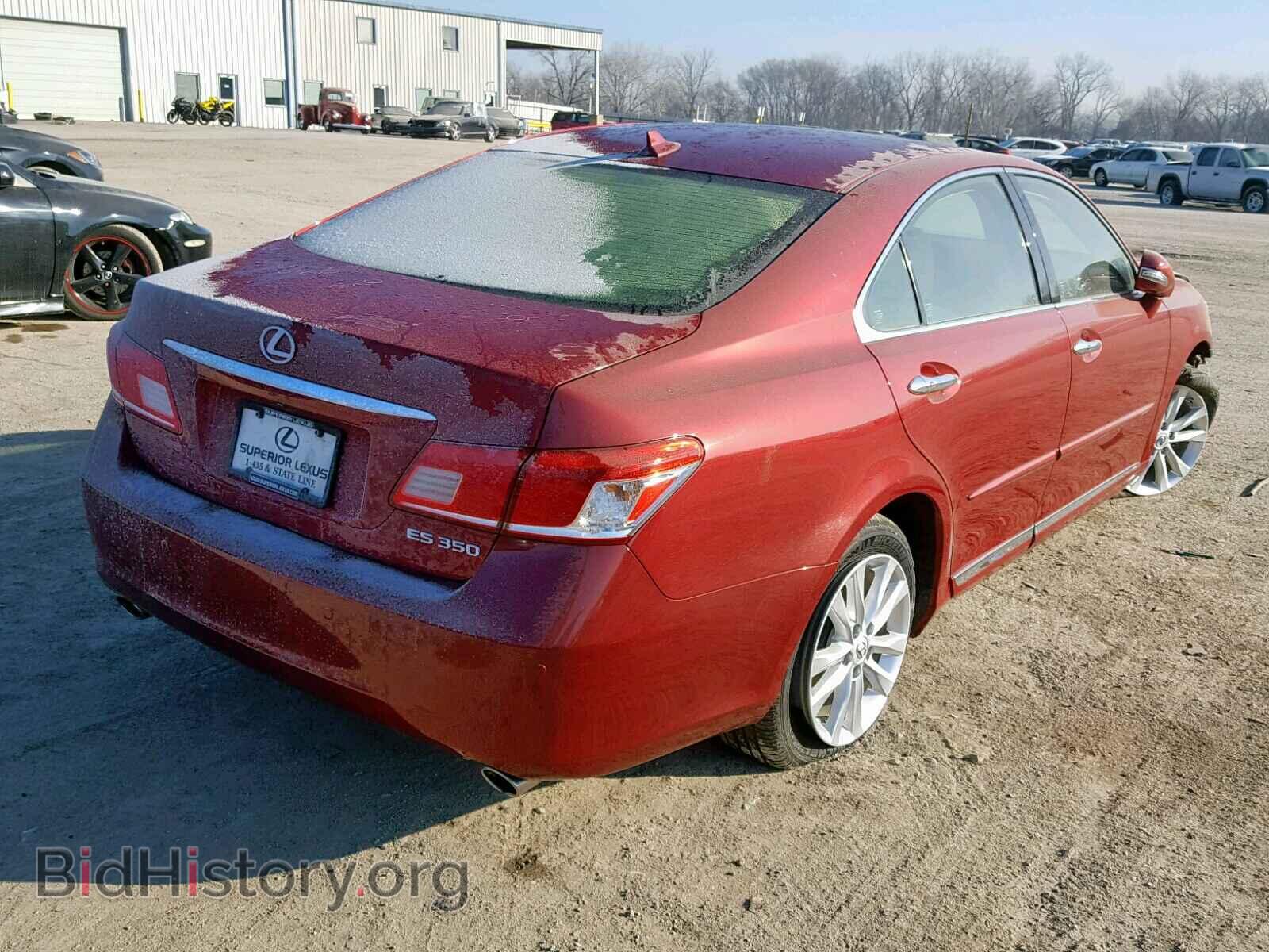 2012 LEXUS ES350 - VIN: JTHBK1EG1C2499235 - Фото 4