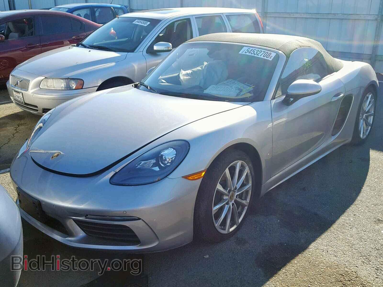 2018 PORSCHE BOXSTER - VIN: WP0CA2A88JS210412 - Фото 2