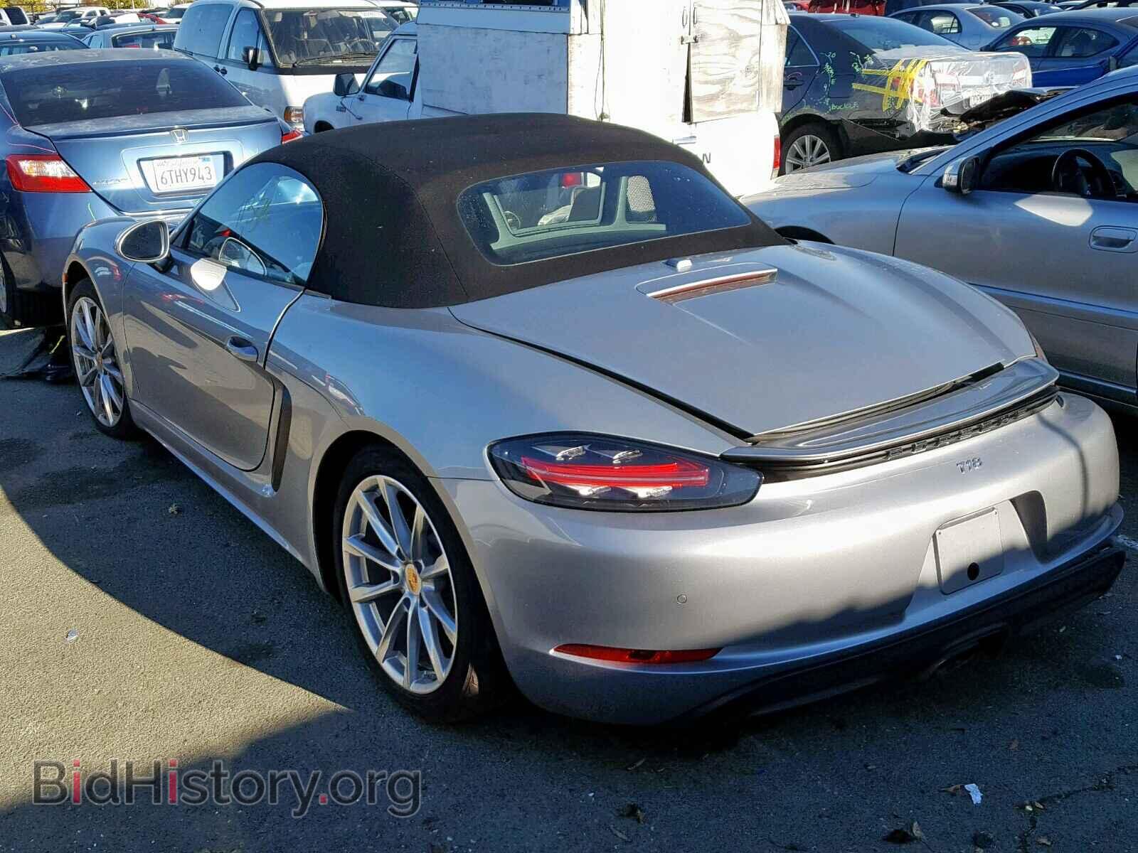 2018 PORSCHE BOXSTER - VIN: WP0CA2A88JS210412 - Фото 3