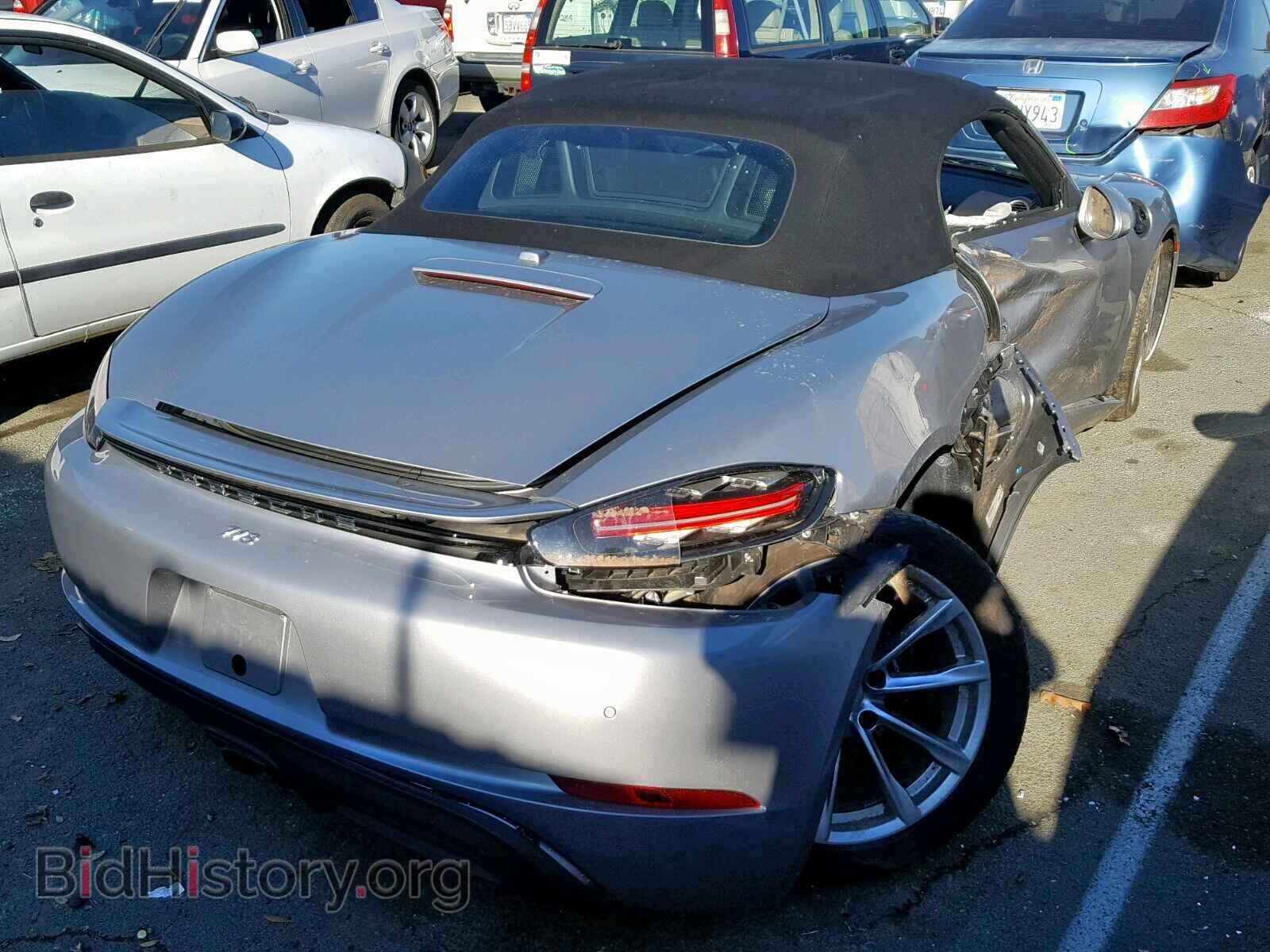 2018 PORSCHE BOXSTER - VIN: WP0CA2A88JS210412 - Фото 4