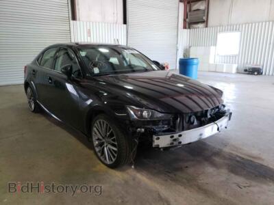 2017 Lexus IS IS 200t, черный — VIN JTHBA1D21H5051317, Copart