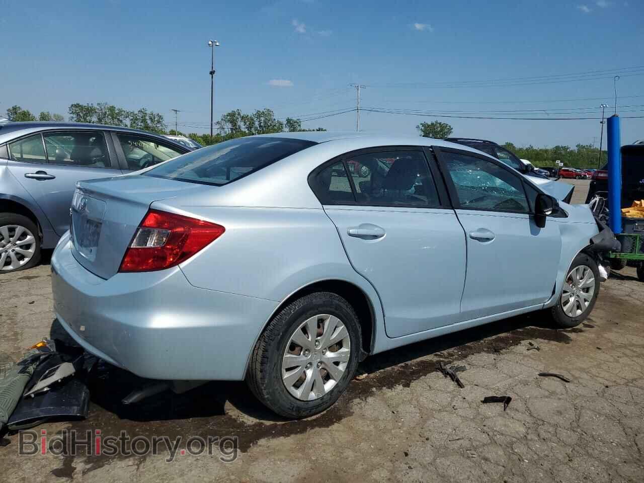 2012 HONDA CIVIC - VIN: 19XFB2F57CE032345 - Photo 3