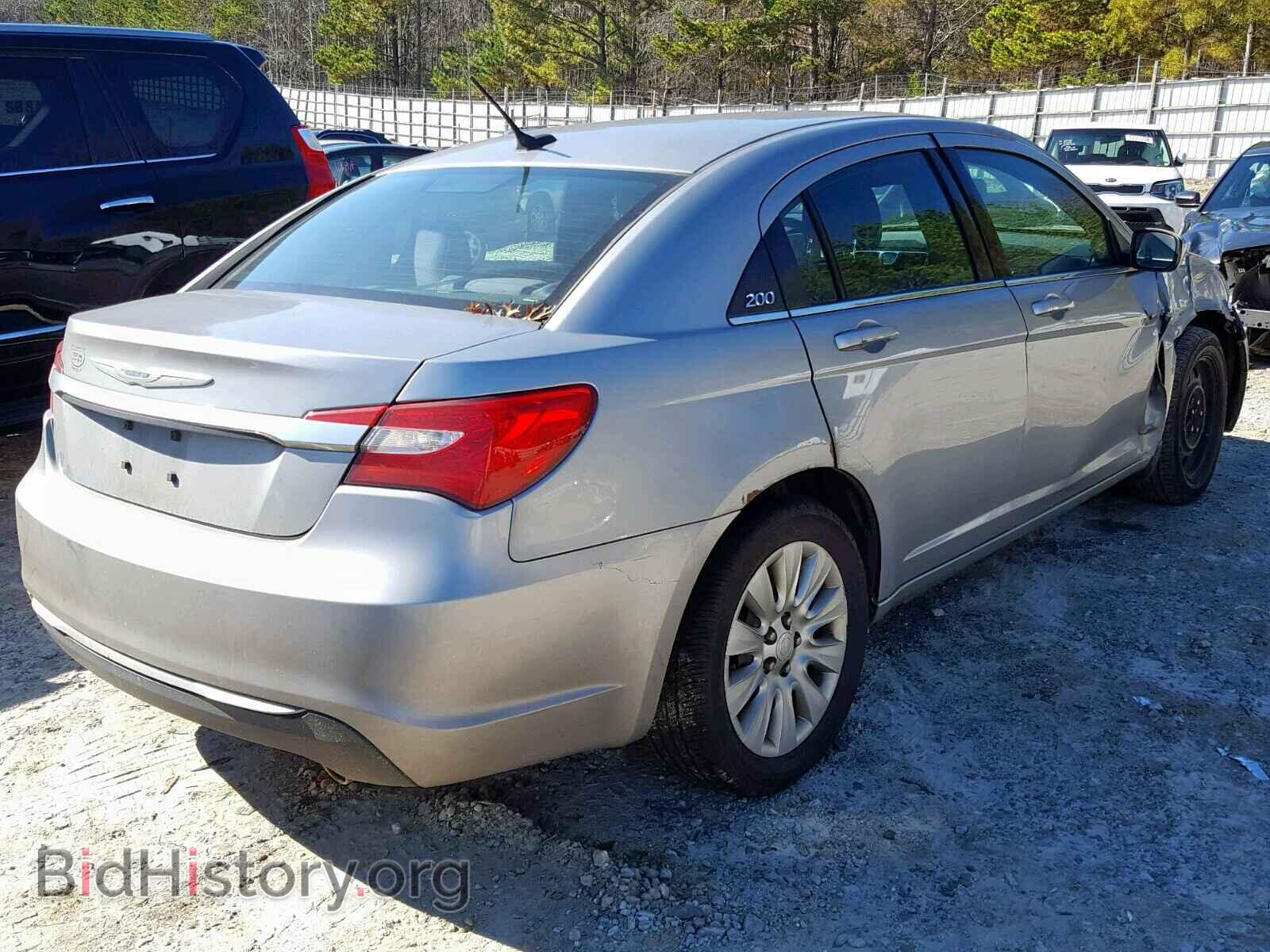 2014 CHRYSLER 200 - VIN: 1C3CCBAG7EN178725 - Фото 4