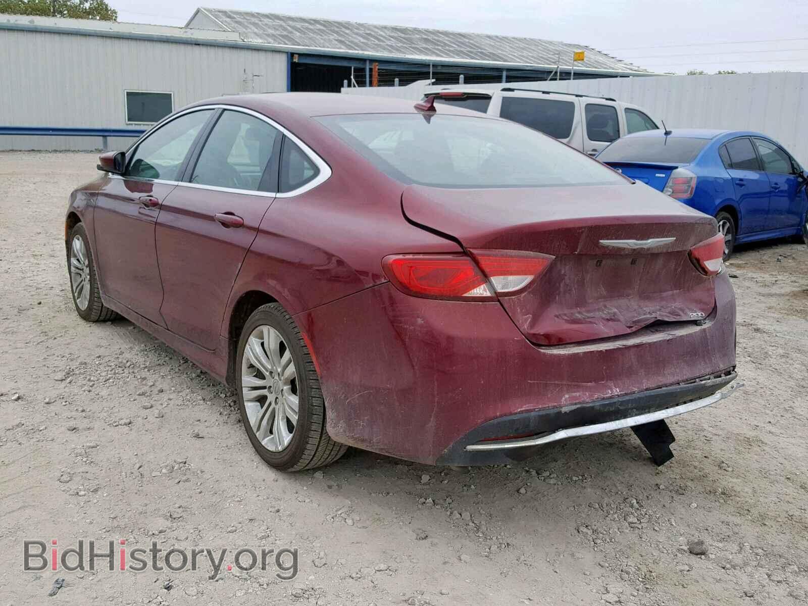 2016 CHRYSLER 200 - VIN: 1C3CCCABXGN118595 - Фото 3