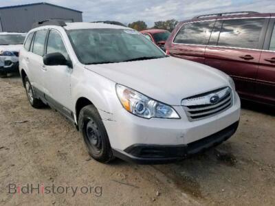 2011 Subaru OUTBACK 2., белый — VIN 4S4BRCAC7B3358024, Copart