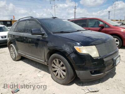 2008 Ford EDGE Edge Limit, черный — VIN 2FMDK39C58BB42229, Copart