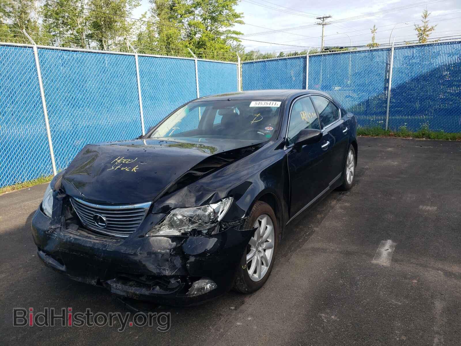 2007 LEXUS LS460 - VIN: JTHBL46F075014057 - Фото 2