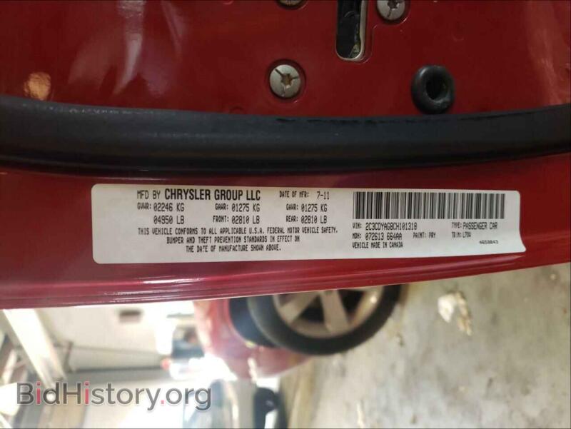 2012 Dodge CHALLENGER (VIN 2C3CDYAG8CH101318) — photo 10 of 10