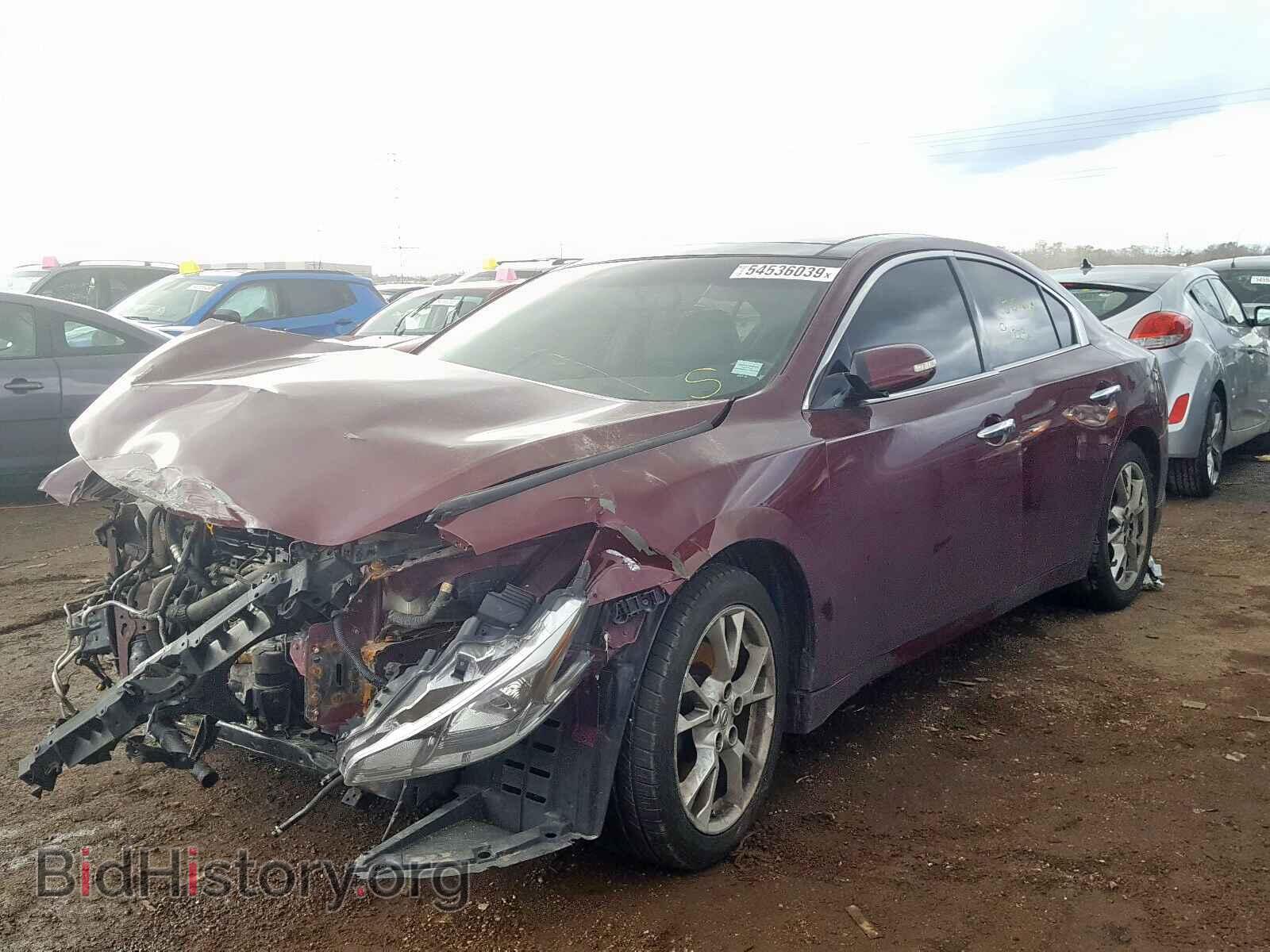 2013 NISSAN MAXIMA S - VIN: 1N4AA5AP2DC836025 - Фото 2