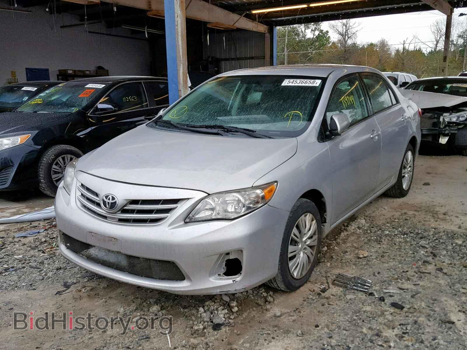 2013 TOYOTA COROLLA BA - VIN: 2T1BU4EEXDC968840 - Фото 2