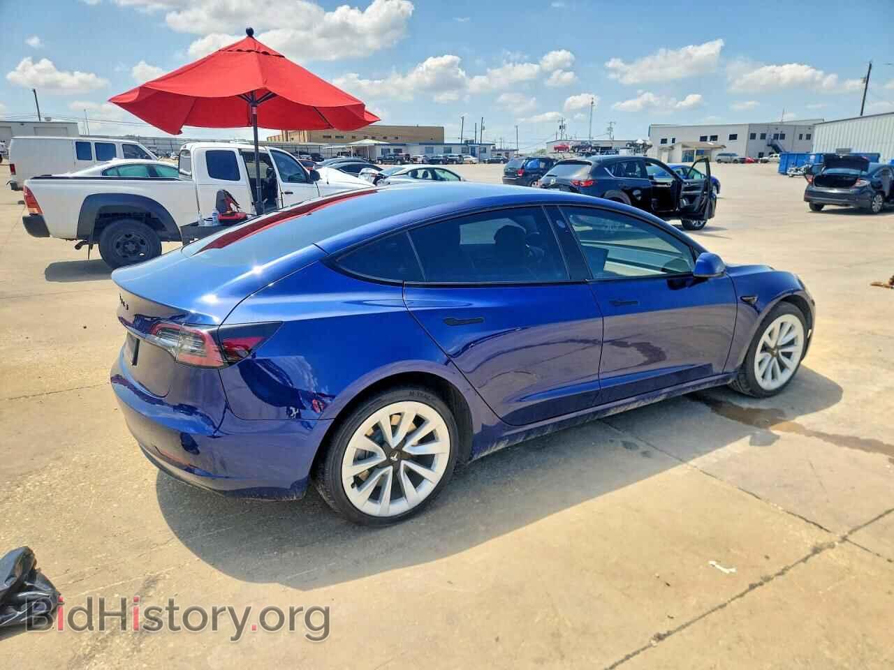 2022 TESLA MODEL 3 - VIN: 5YJ3E1EA0NF287368 - Фото 3