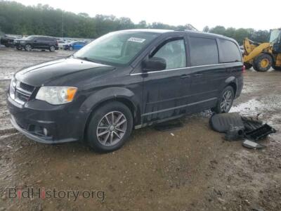 2016 Dodge CARAVAN SXT, black — VIN 2C4RDGCG7GR192918, Copart
