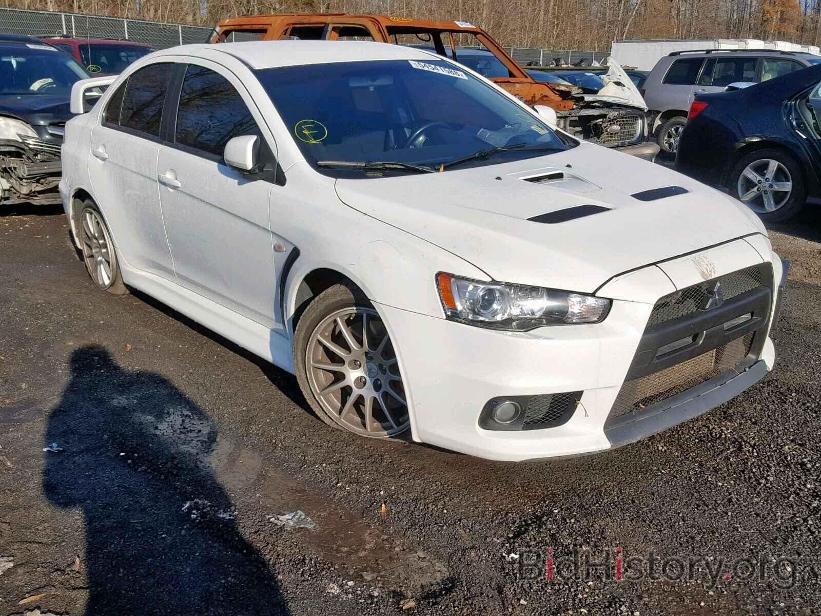 Photo JA32W8FV4BU027950 - MITSUBISHI EVO 2011