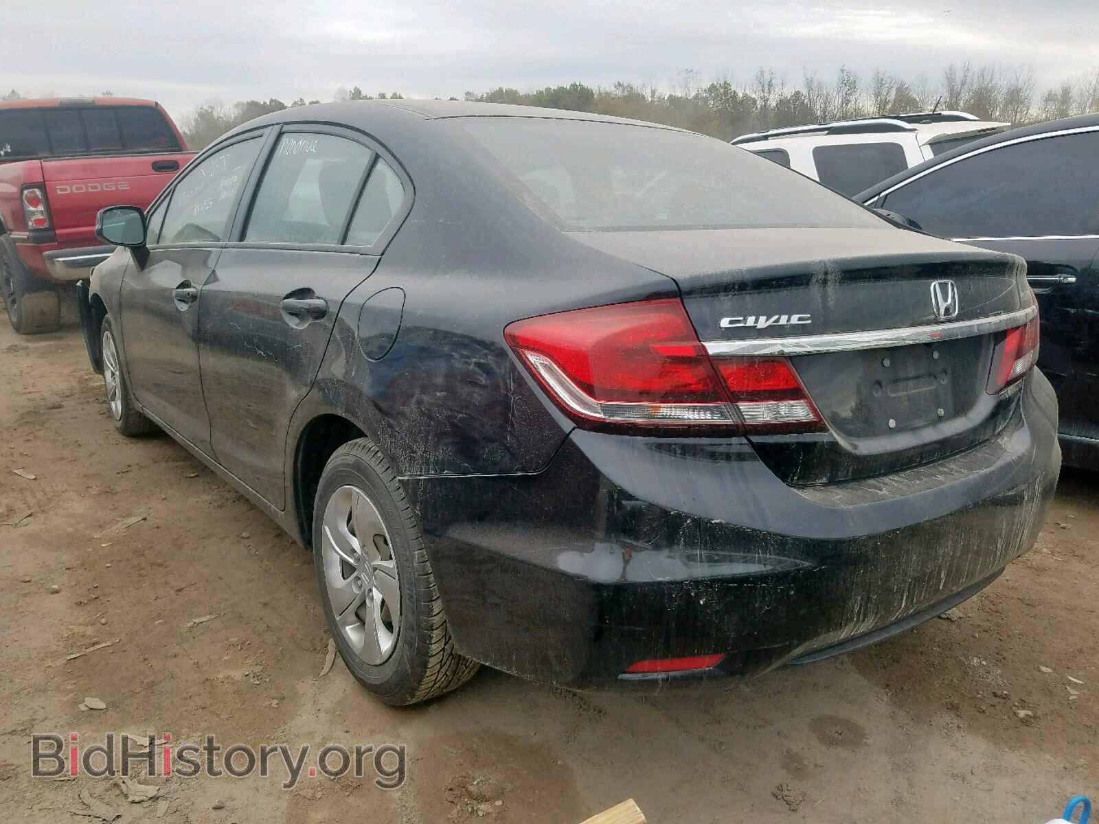 2013 HONDA CIVIC LX - VIN: 19XFB2F55DE060713 - Фото 3