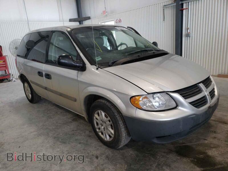 2006 Dodge CARAVAN Caravan SE (VIN 1D8GP25E76B542012) — photo 1 of 10, Copart, damage: front end