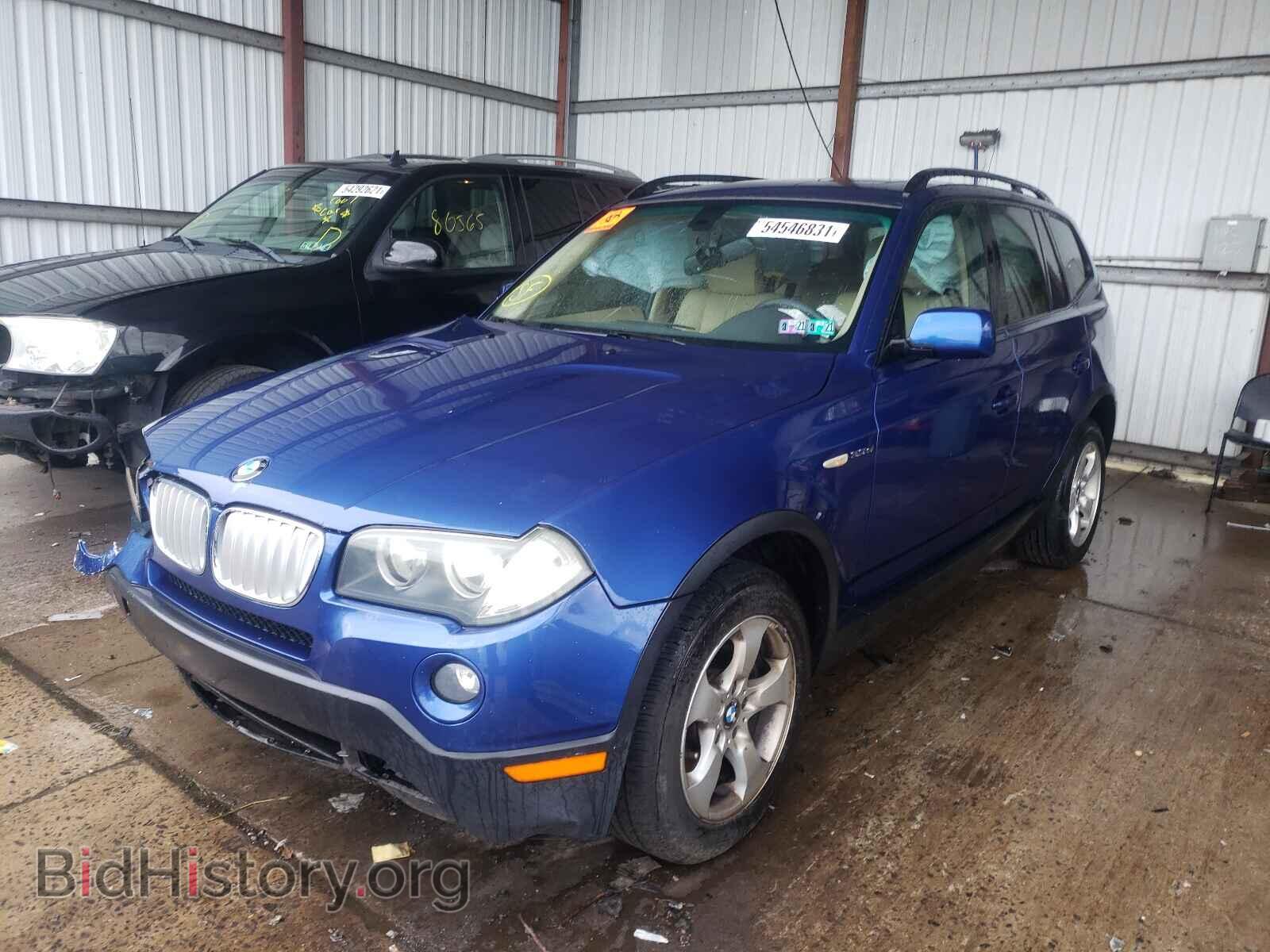 2007 BMW X3 - VIN: WBXPC93437WF08100 - Фото 2