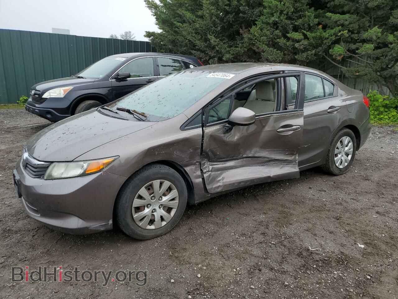 Фотография 2HGFB2F54CH500490 - HONDA CIVIC 2012
