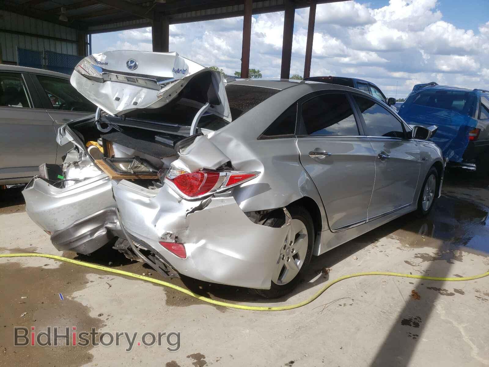 2012 HYUNDAI SONATA - VIN: KMHEC4A44CA035785 - Фото 4