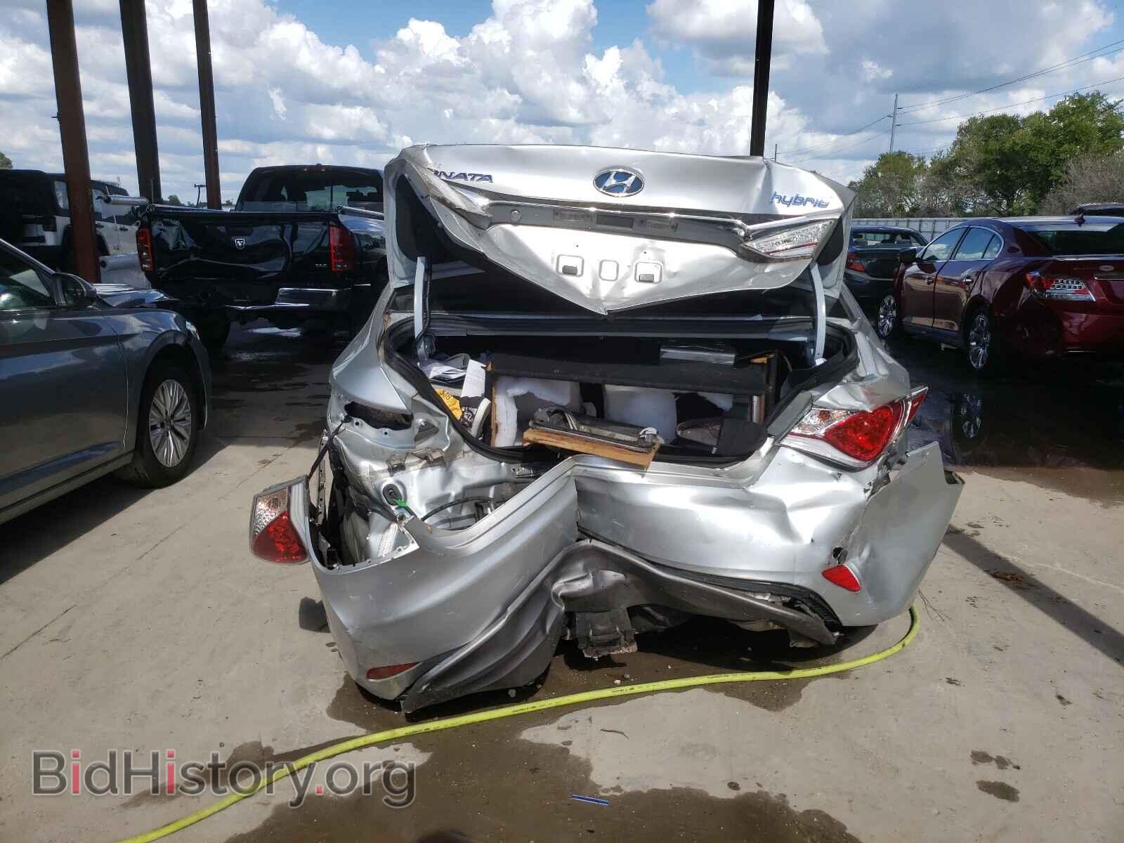 2012 HYUNDAI SONATA - VIN: KMHEC4A44CA035785 - Фото 9