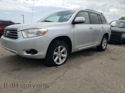 2008 Toyota HIGHLANDER, серебристый — VIN JTEDS41A182059368, Copart