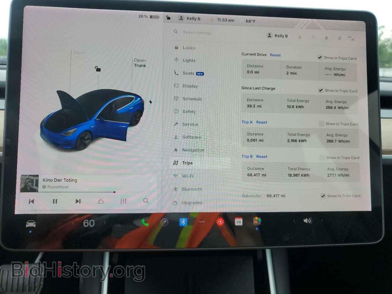 2019 TESLA MODEL 3 - VIN: 5YJ3E1EB4KF210846 - Фото 9