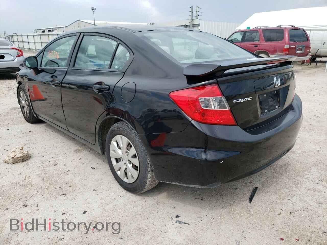2012 HONDA CIVIC - VIN: 19XFB2F57CE369775 - Фото 3
