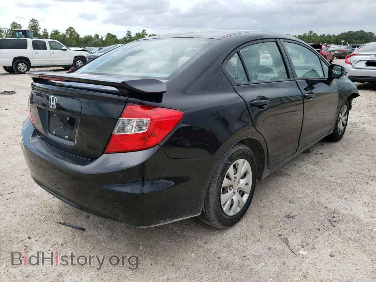 2012 HONDA CIVIC - VIN: 19XFB2F57CE369775 - Фото 4